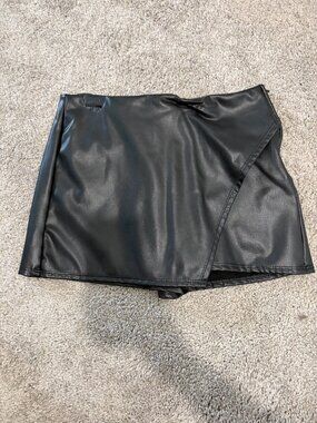 Altar'd State Faux Leather Skort